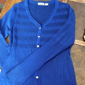 Cato Women's Royal Blue Cardigan
